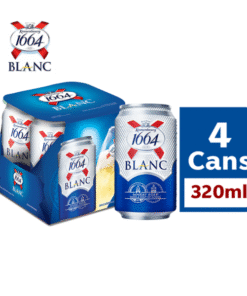 1664 Blanc Beer Can 320ml (4-Pack)
