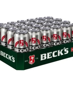 Beck’s Beer Can 440ml (24-Pack)
