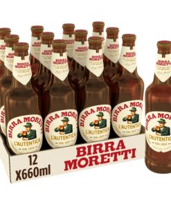 Birra Moretti Beer Bottle 660ml