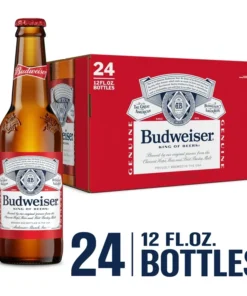 Budweiser Beer Bottle 12 fl oz (24-Pack) 